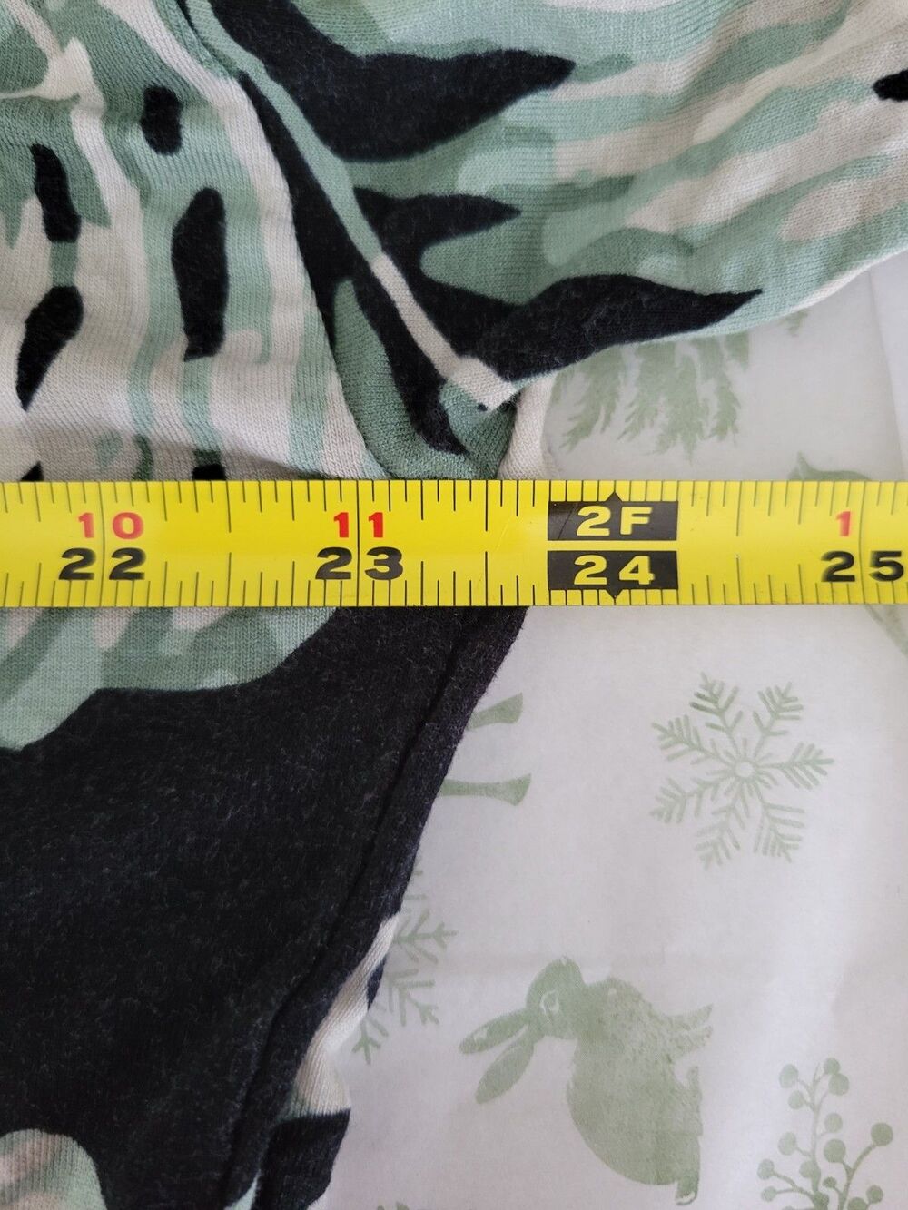 LuLaRoe Irma XS Tropical Palm Leaf Tunic Top Black Green High Low Stretch Knit - Picture 8 of 8